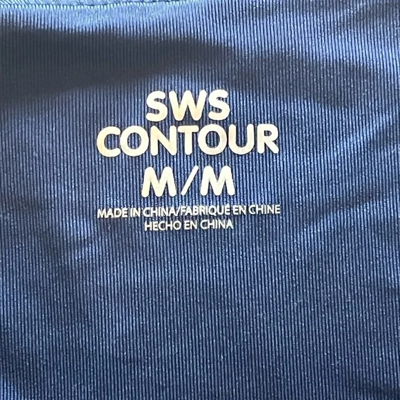 Elegant Navy Bodysuit - Picture 2 of 2